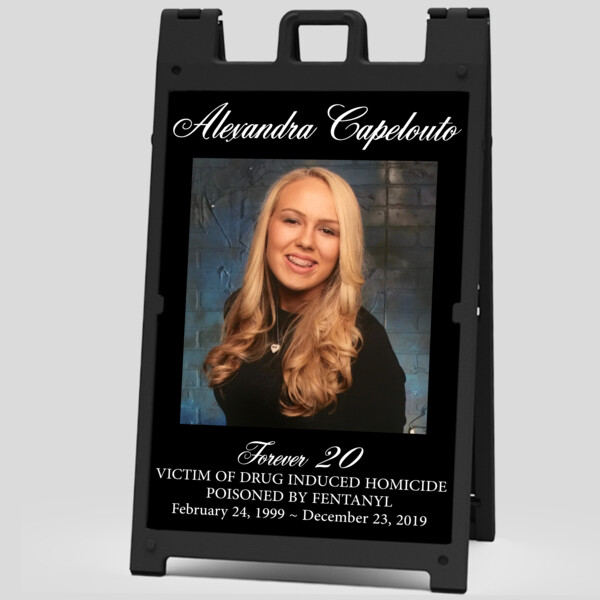 A-Frame & Two 24" x 36" Custom Signs LOCAL PICK-UP ONLY Thumbnail