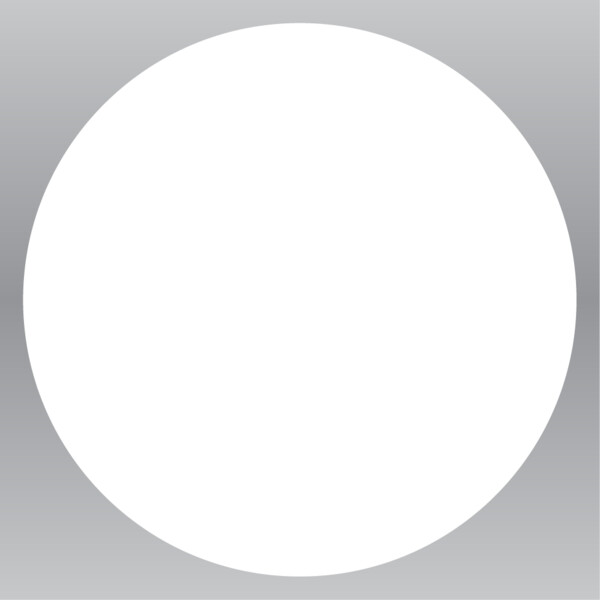 6" Blank Circle Decal (12pack) Thumbnail