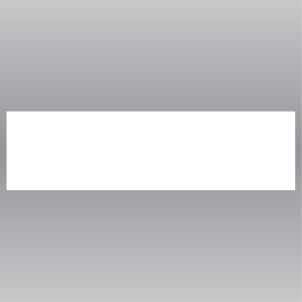 3" x 11" Blank Bumper Sticker (12pack) Thumbnail